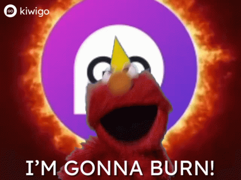 Elmo Meme I'm Gonna Burn GIF