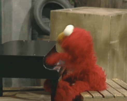 Elmo Playing Piano GIF