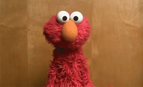 Elmo Sesame Street Idiot Admission GIF