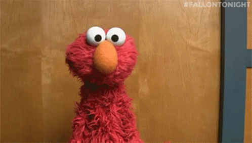 Elmo The Puppet Has No Idea GIF