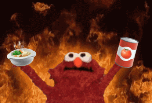 Elmo Tomato Soup GIF
