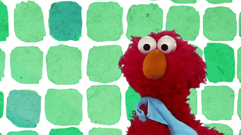 Elmo Wiping Himself GIF