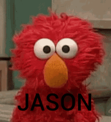 Elmo with Name Jason