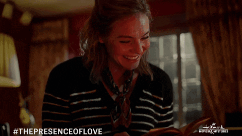 Eloise Mumford Reading Book GIF