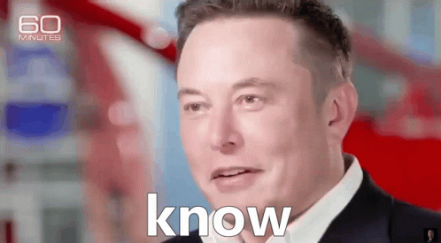 Elon Musk Rolling Eyes I Know Meme GIF