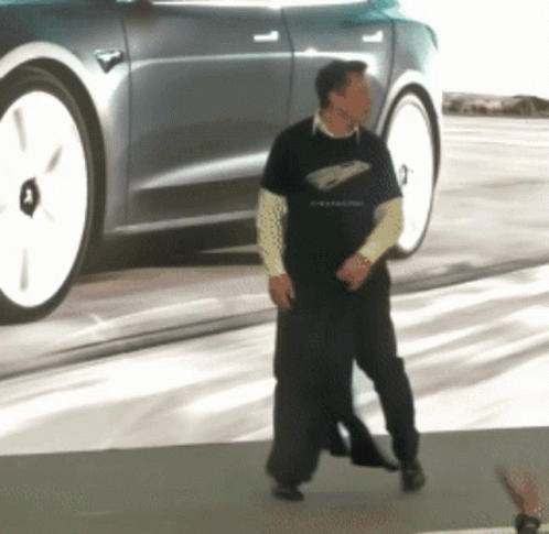 Elon Musk Funny Duck Dance GIF