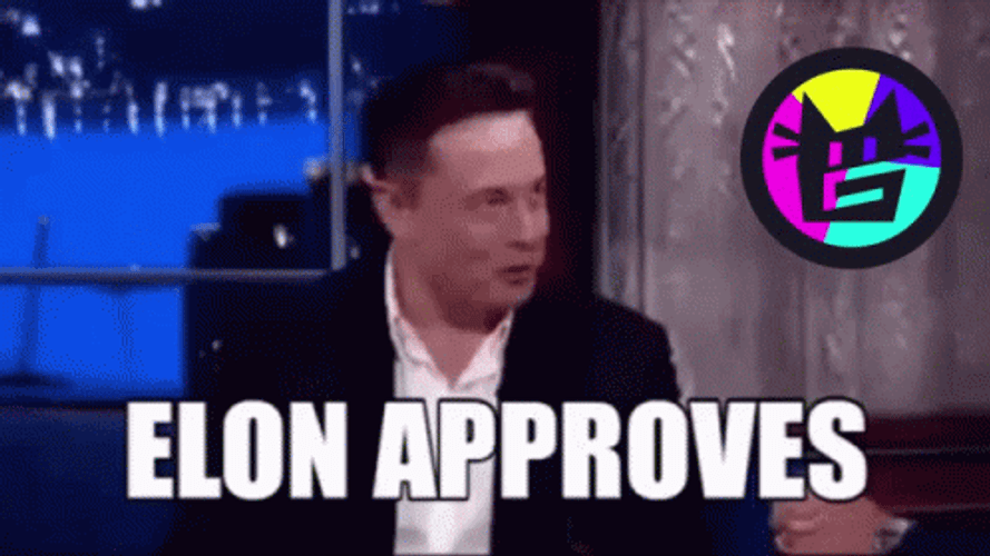 Elon Musk Approves Nodding Meme GIF