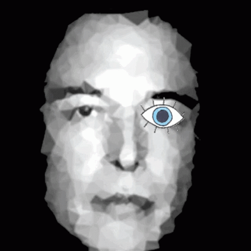 Elon Musk Blinking One Eye Cartoon GIF
