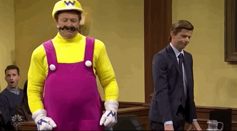 Elon Musk Dancing Wario GIF
