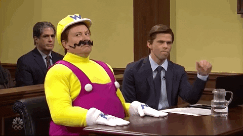 Elon Musk Dressed As Wario GIF