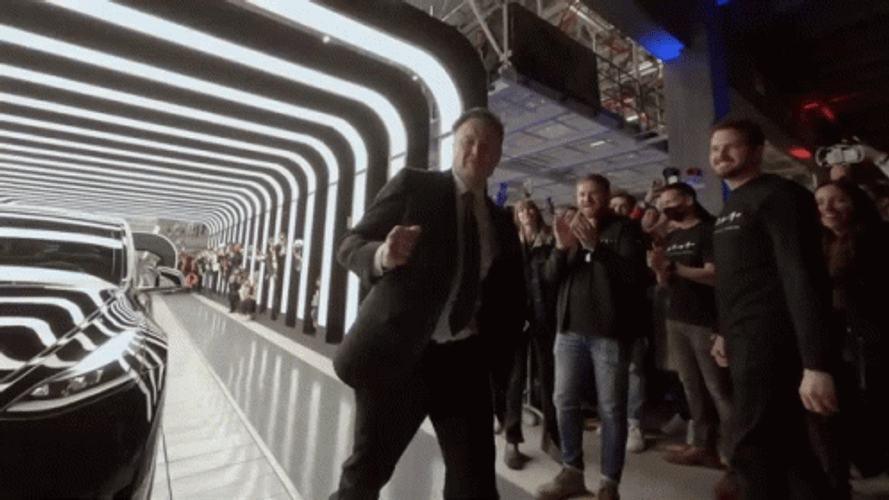Elon Musk Funny Awkward Dance GIF