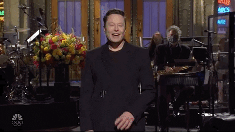 Elon Musk Stage Performance Snl GIF