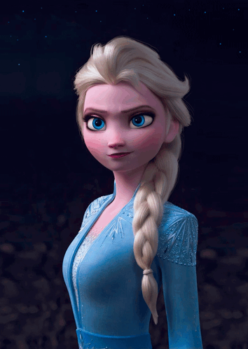 Elsa Close Up Frozen II