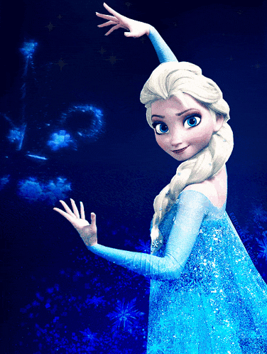 Elsa Frozen Gif GIF