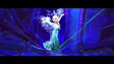 Elsa Let It Go Frozen GIF