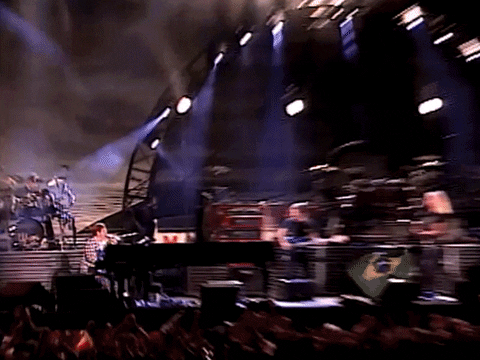 Elton John Zoomed In GIF