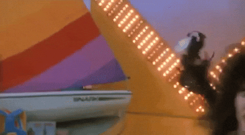 Elvira With Big Eyes GIF