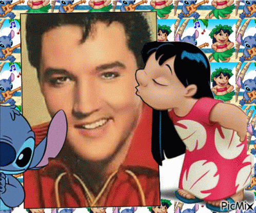 Elvis Presley and Lilo and Stitch