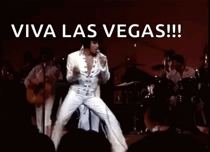 Elvis Presley Dancing With Microphone GIF