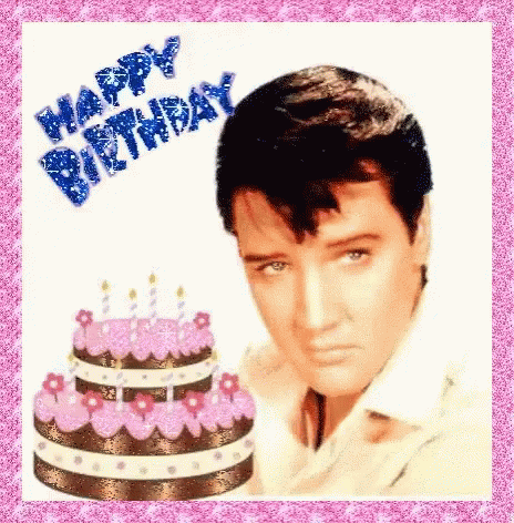 Elvis Presley Happy Birthday GIF