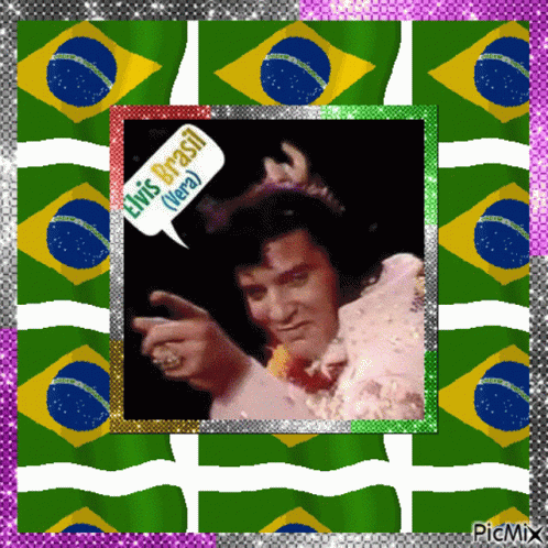 Elvis Presley Speech Bubble Elvis Brasil GIF