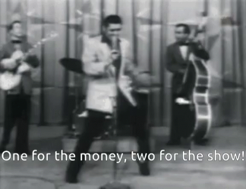 Elvis Presley Thank You Very Much For Money For Show GIF