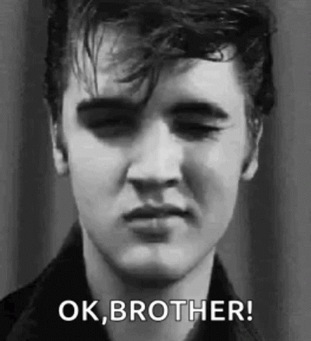 Elvis Presley Thank You Very Much Kiss GIF