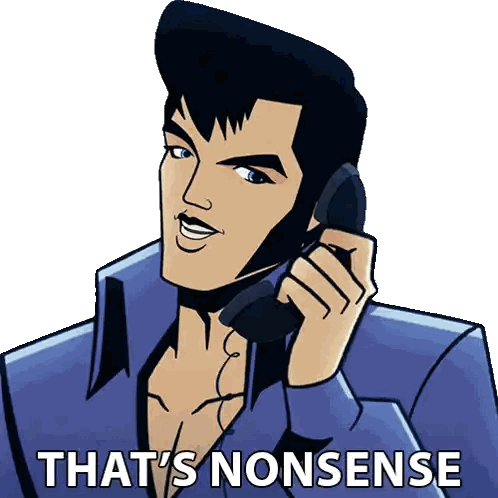Elvis Talking on Phone