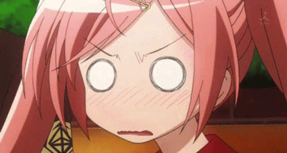 Embarrassed Aria H Kanzaki Blushing Anime GIF