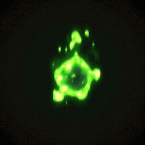 Emerald Green Fire GIF