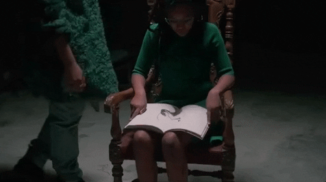 Emerald Green Gown GIF