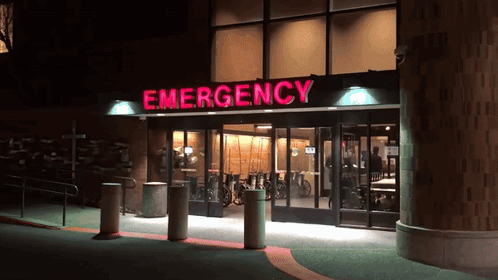 Emergency Section At Hospital GIF