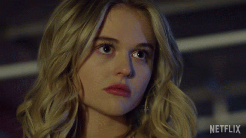 Emily Alyn Lind Pissed Glare GIF