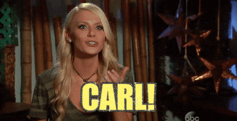 Emily Bachelor In Paradise Says Carl GIF