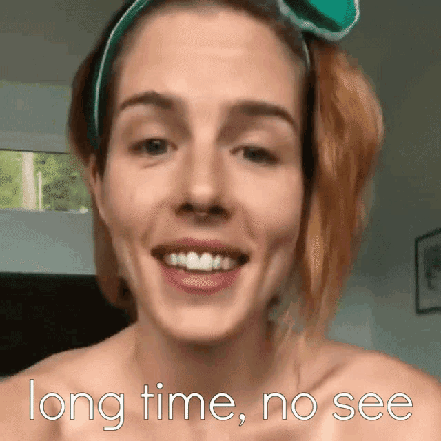 Emily Bett Rickards Long Time No See Gif GIF