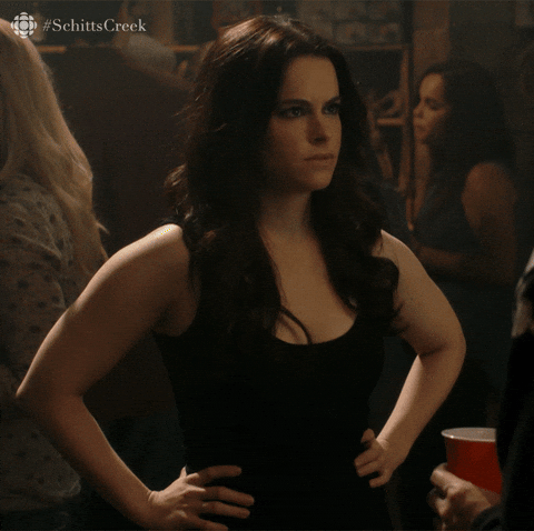 Emily Hampshire Do What I Want I'm Independent GIF