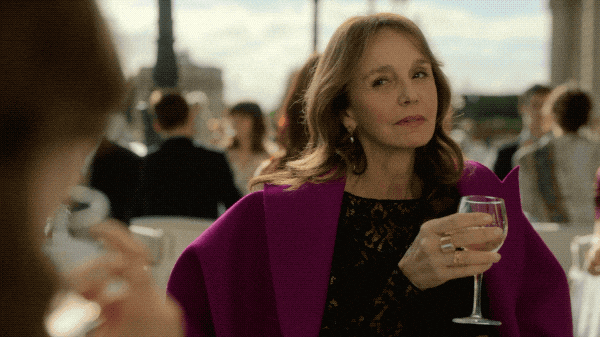 Emily In Paris Sylvie Flirting GIF