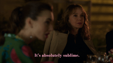 Emily In Paris Sylvie's In Awe GIF