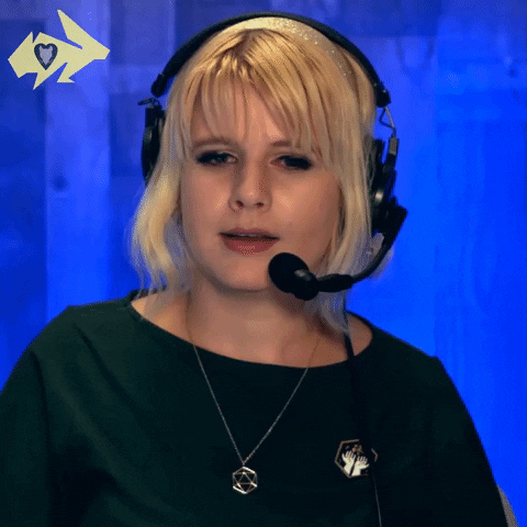 Emily Jacobson Flustered Rat Queens GIF