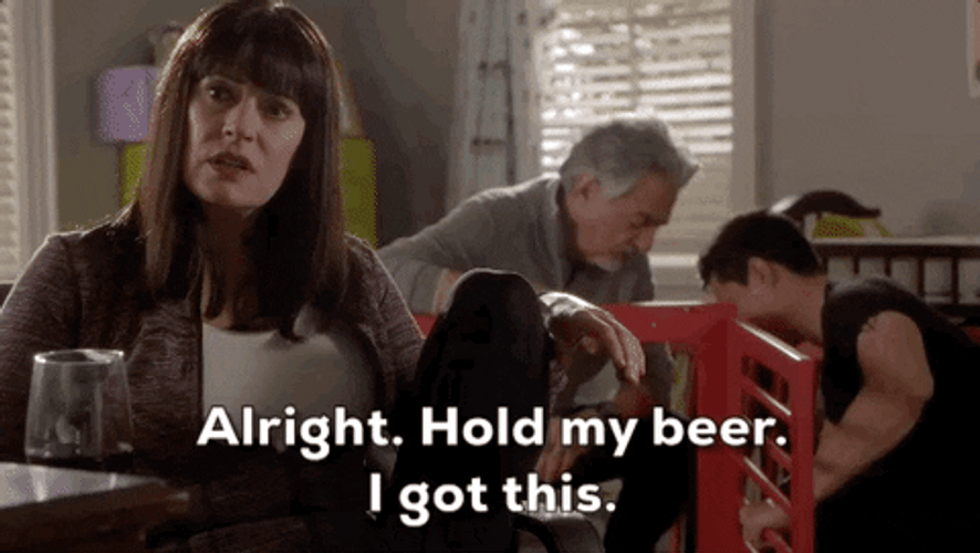Emily Prentiss Hold My Beer Criminal Minds GIF