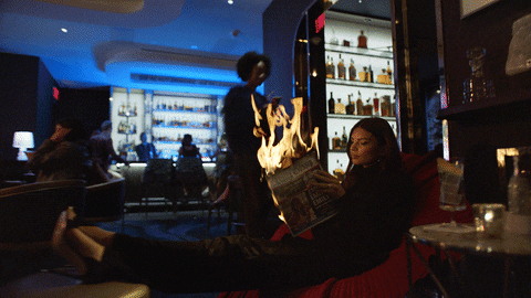 Emily Ratajkowski Flaming Magazine GIF