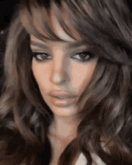Emily Ratajkowski With Wavy Hair GIF