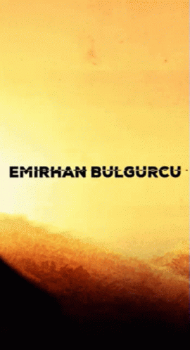 Emirhan Bulgurcu Sunset Poster