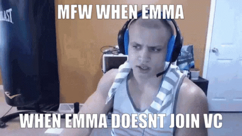 Emma Doesn't Join Vc Mad GIF
