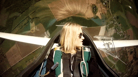 Emma Glider Flying GIF