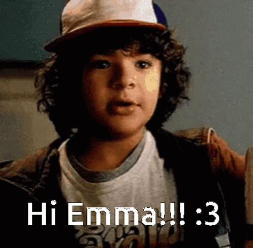 Emma Hi Hey GIF