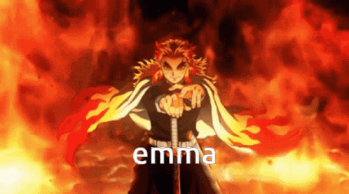 Emma Kinetsu Rengoku Demon Slayer GIF