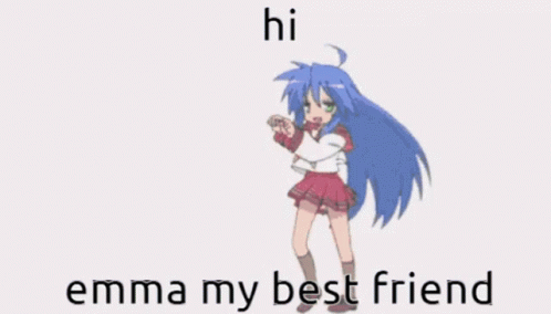Emma My Bestfriend Konata Izumi GIF