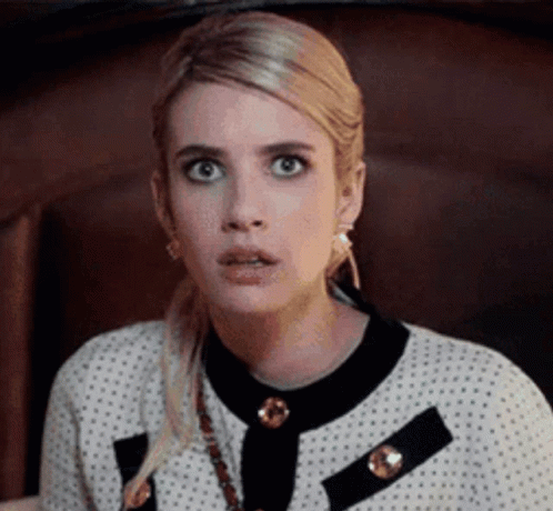 Emma Roberts Funny Face GIF
