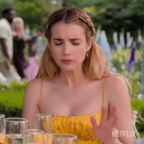 Emma Roberts No Way GIF